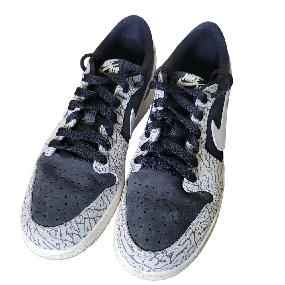 Nike Jordan 1 Retro Low OG GS Black Cement Air Jordan